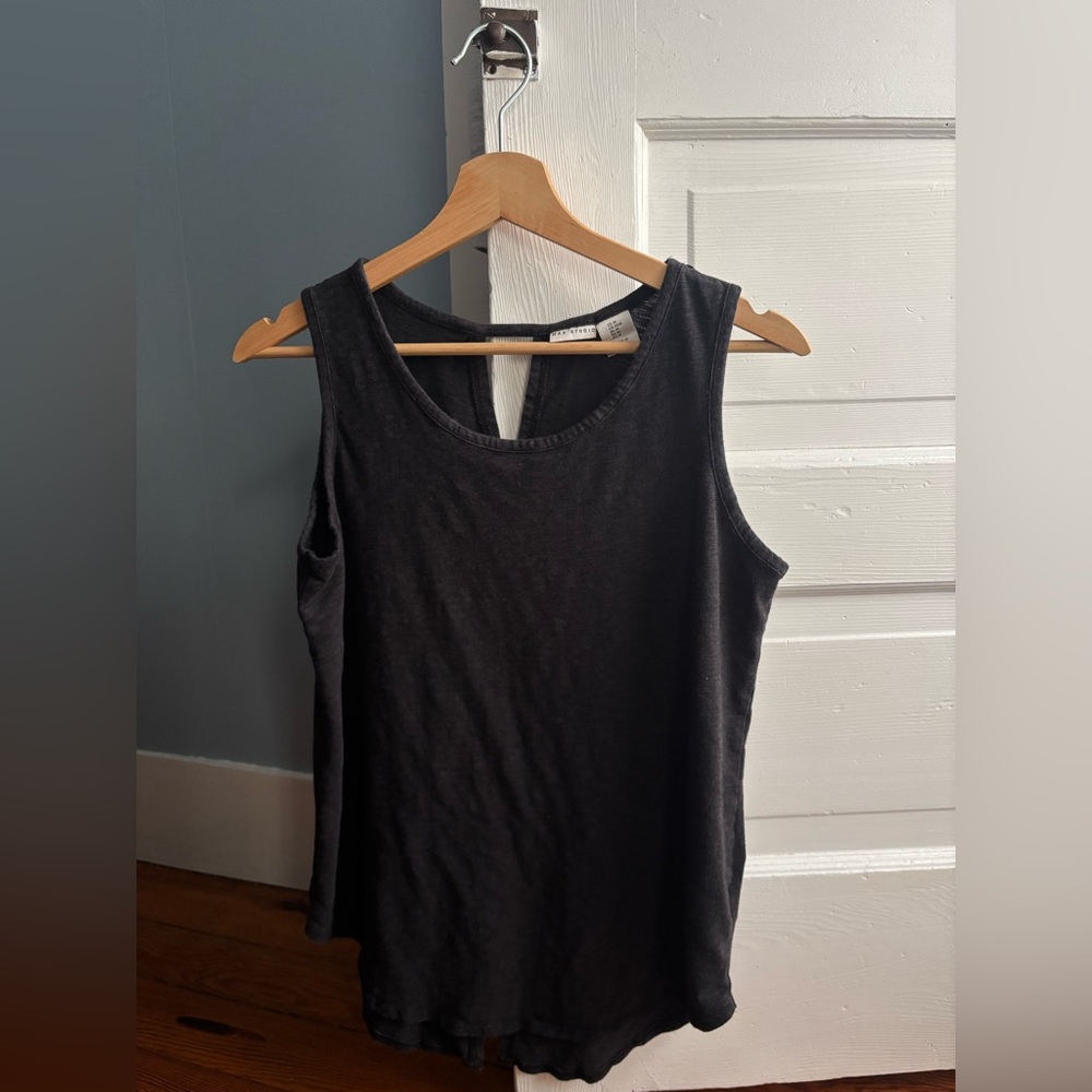 Max Studio Charcoal Tank Top